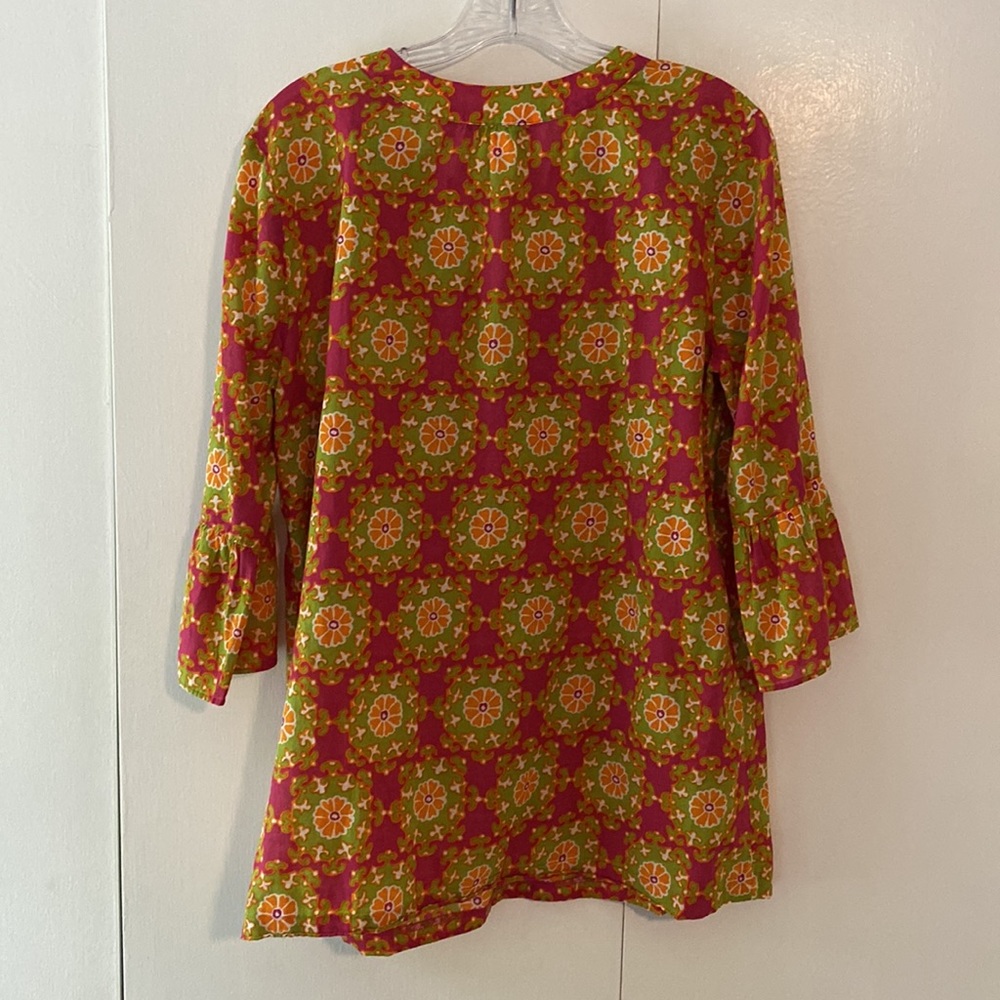 J. Crew Multicolor Tunic Top - image 3